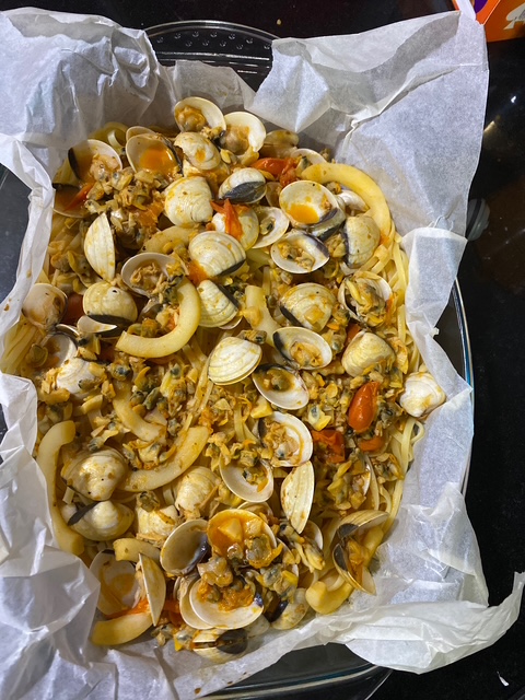 Linguine al Cartoccio